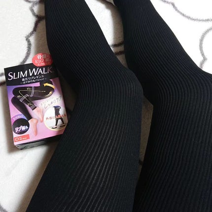 着圧リブレギンス/SLIMWALK/着圧ソックス・レギンスを使ったクチコミ(6枚目)