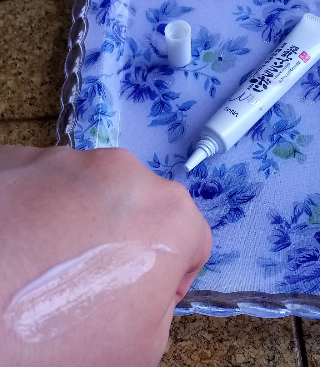 薬用美白スポッツクリーム/なめらか本舗/フェイスクリームを使ったクチコミ（3枚目）