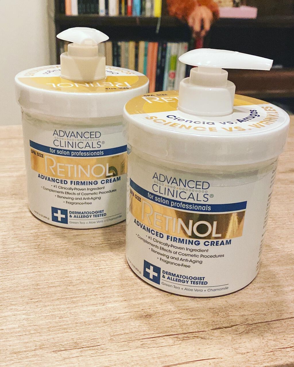 レチノールアドバンスドファーミングクリーム/ADVANCED CLINICALS/ボディクリームを使ったクチコミ(1枚目)