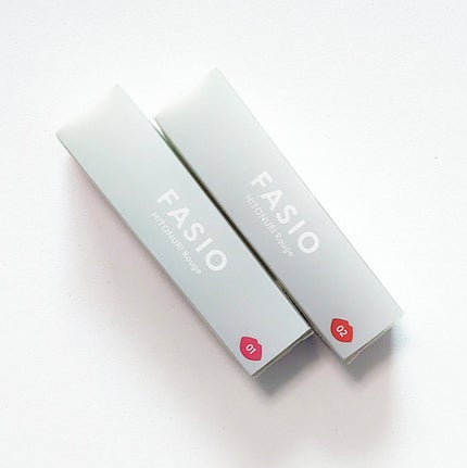 ヒトヌリ ルージュ/FASIO/口紅を使ったクチコミ(1枚目)