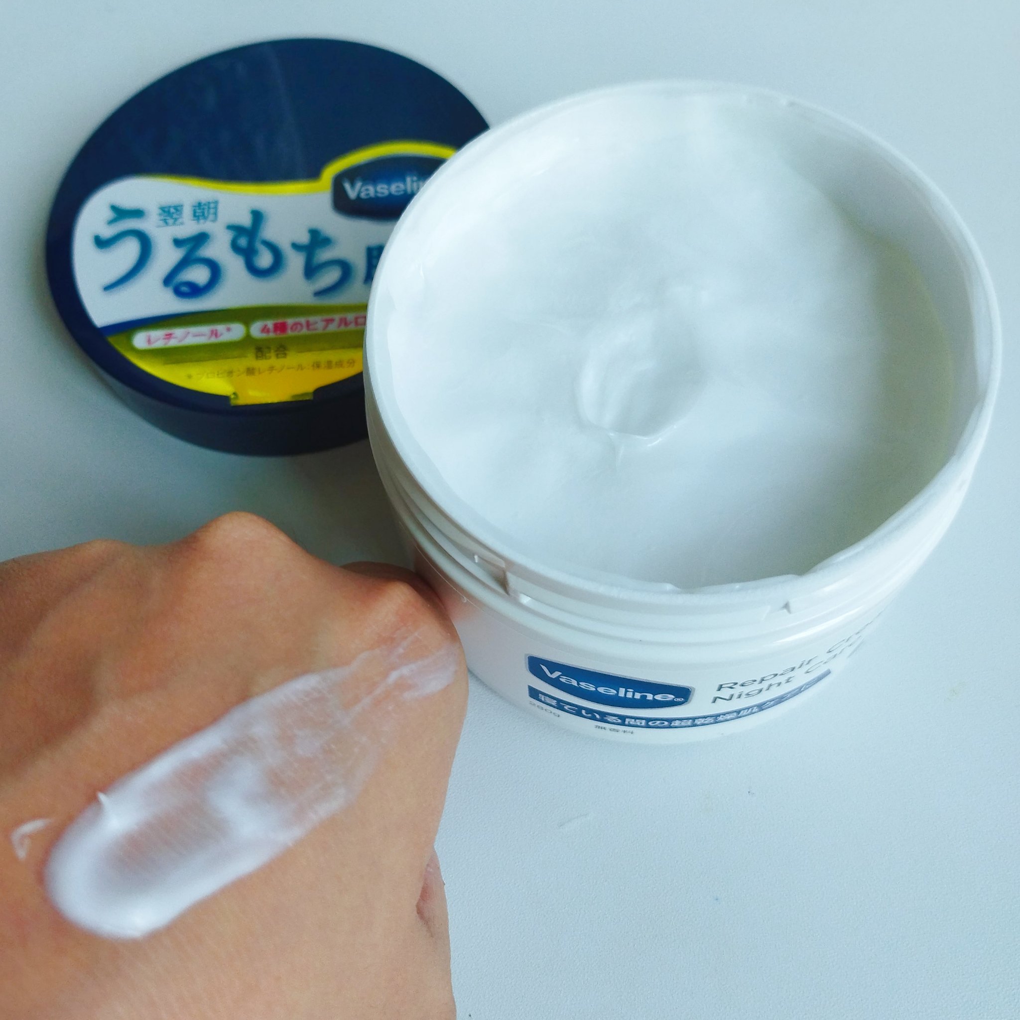ヴァセリンリペアクリームナイトケア/ヴァセリン/ボディクリームを使ったクチコミ（2枚目）