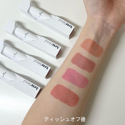 ビルダブルデューイフィットティント/ArteSinsa/リップティントを使ったクチコミ(4枚目)