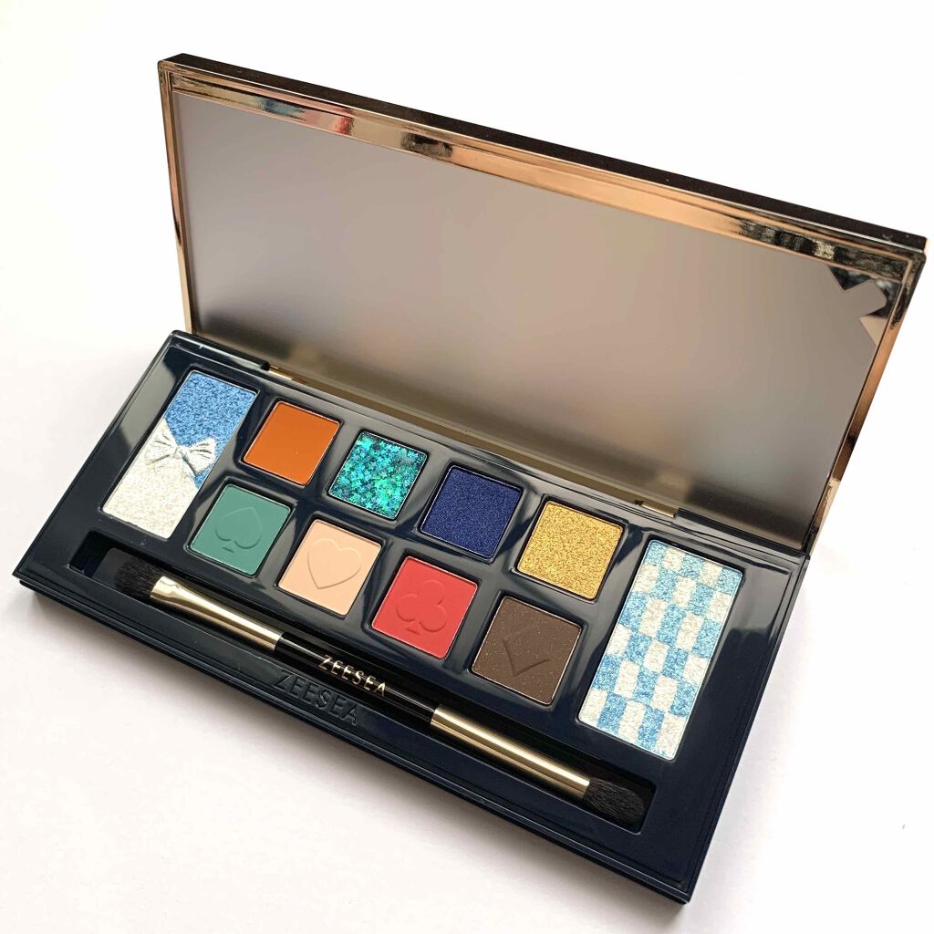 アリスドリームランドシリーズ 12色アイシャドウパレット(ZEESEA×大英博物館)/ZEESEA/アイシャドウパレットを使ったクチコミ(1枚目)
