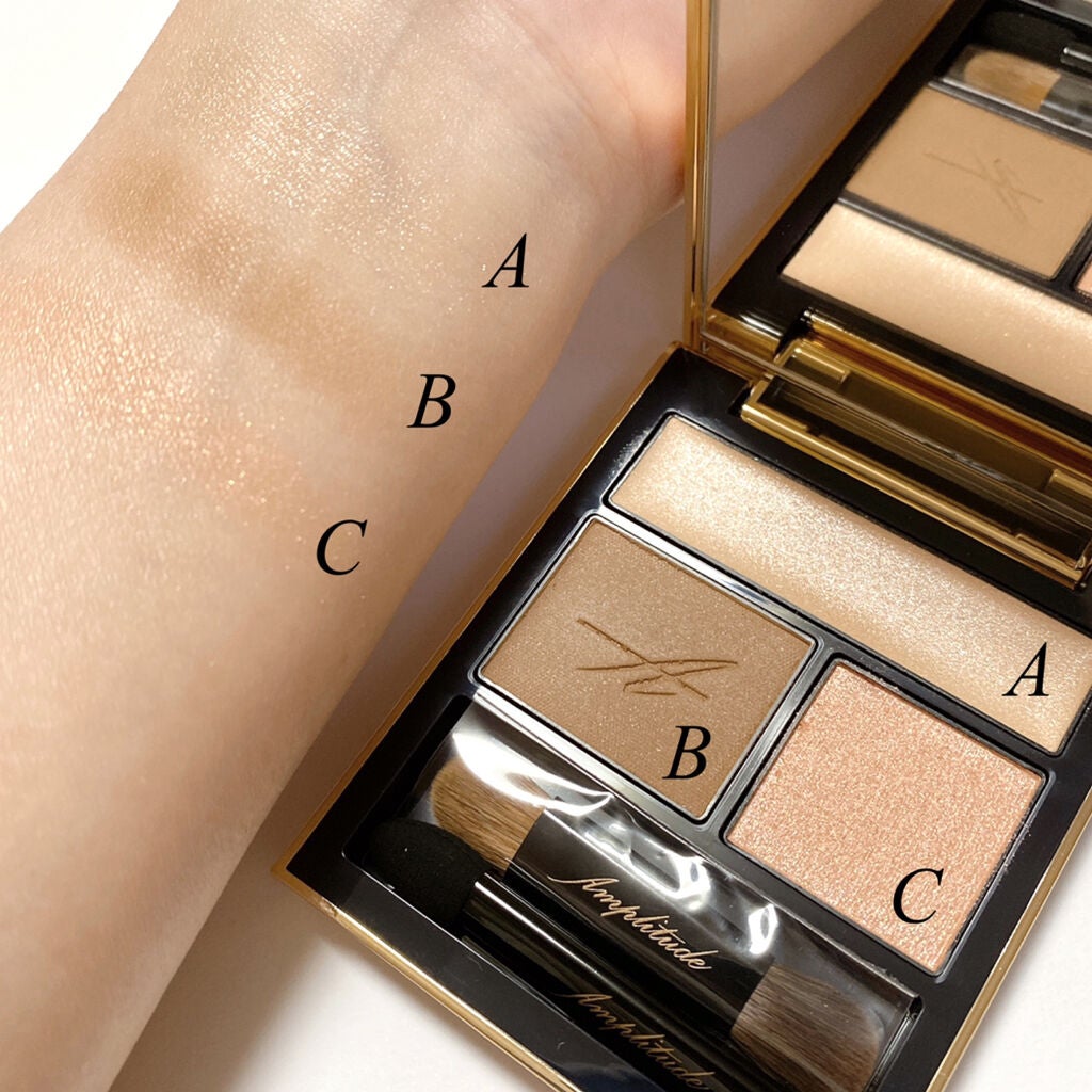 コンスピキュアス アイズ/Amplitude/アイシャドウパレットを使ったクチコミ(3枚目)