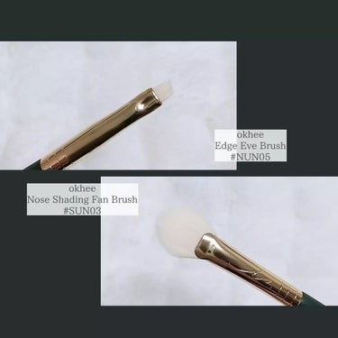 Nose Shading Fan Brush SUN03/okhee/その他を使ったクチコミ（3枚目）