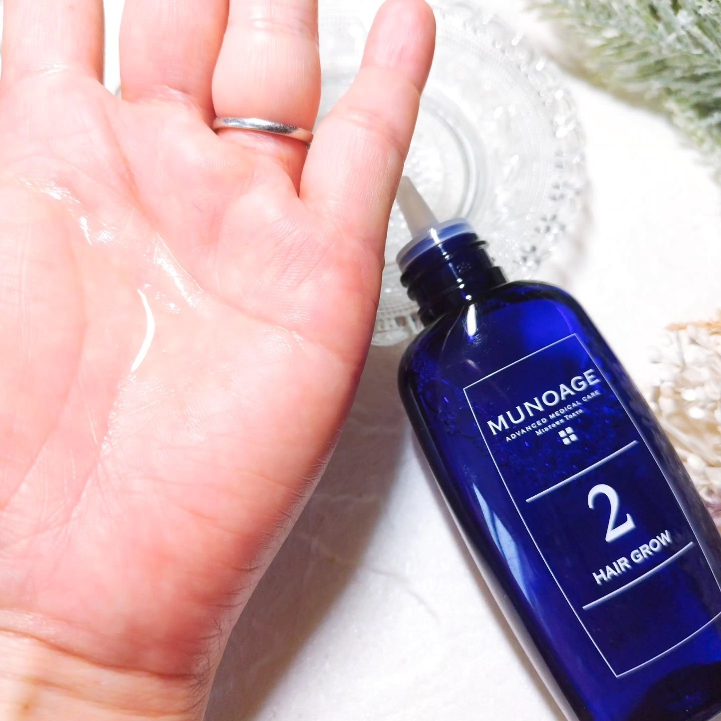 Wアプローチヘアプログラム/MUNOAGE(ミューノアージュ)/頭皮ローションを使ったクチコミ（3枚目）