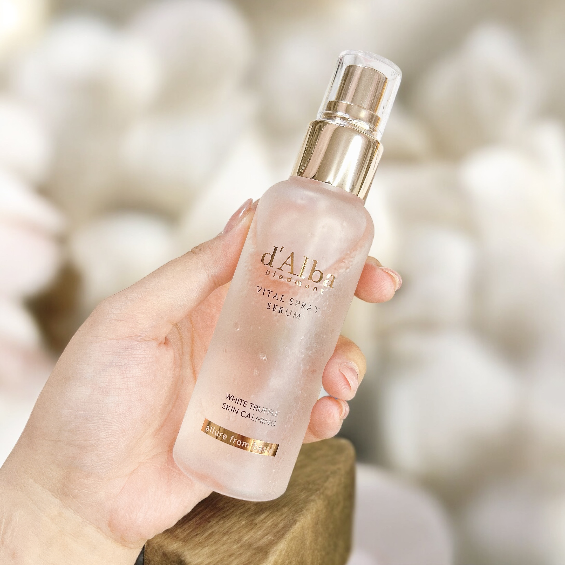 ダルバ ホワイトトリュフバイタルスプレーセラム/ダルバ/ミスト状化粧水を使ったクチコミ（2枚目）