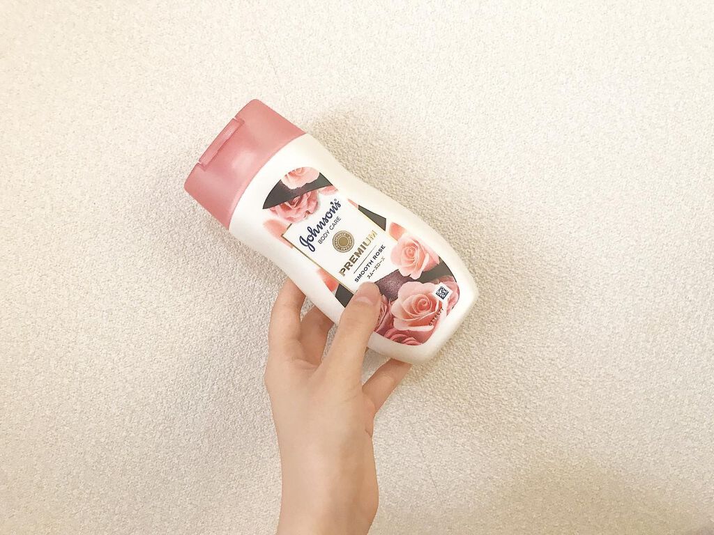 プレミアム ローション スムーズローズ/ジョンソンボディケア/ボディローションを使ったクチコミ（1枚目）