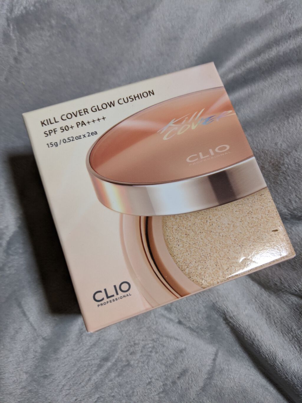 キル カバー グロウ クッション/CLIO/クッションファンデーションを使ったクチコミ（1枚目）