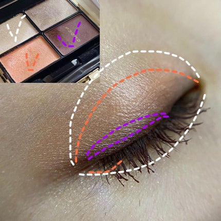 デザイニング カラー アイズ/SUQQU/アイシャドウパレットを使ったクチコミ(4枚目)