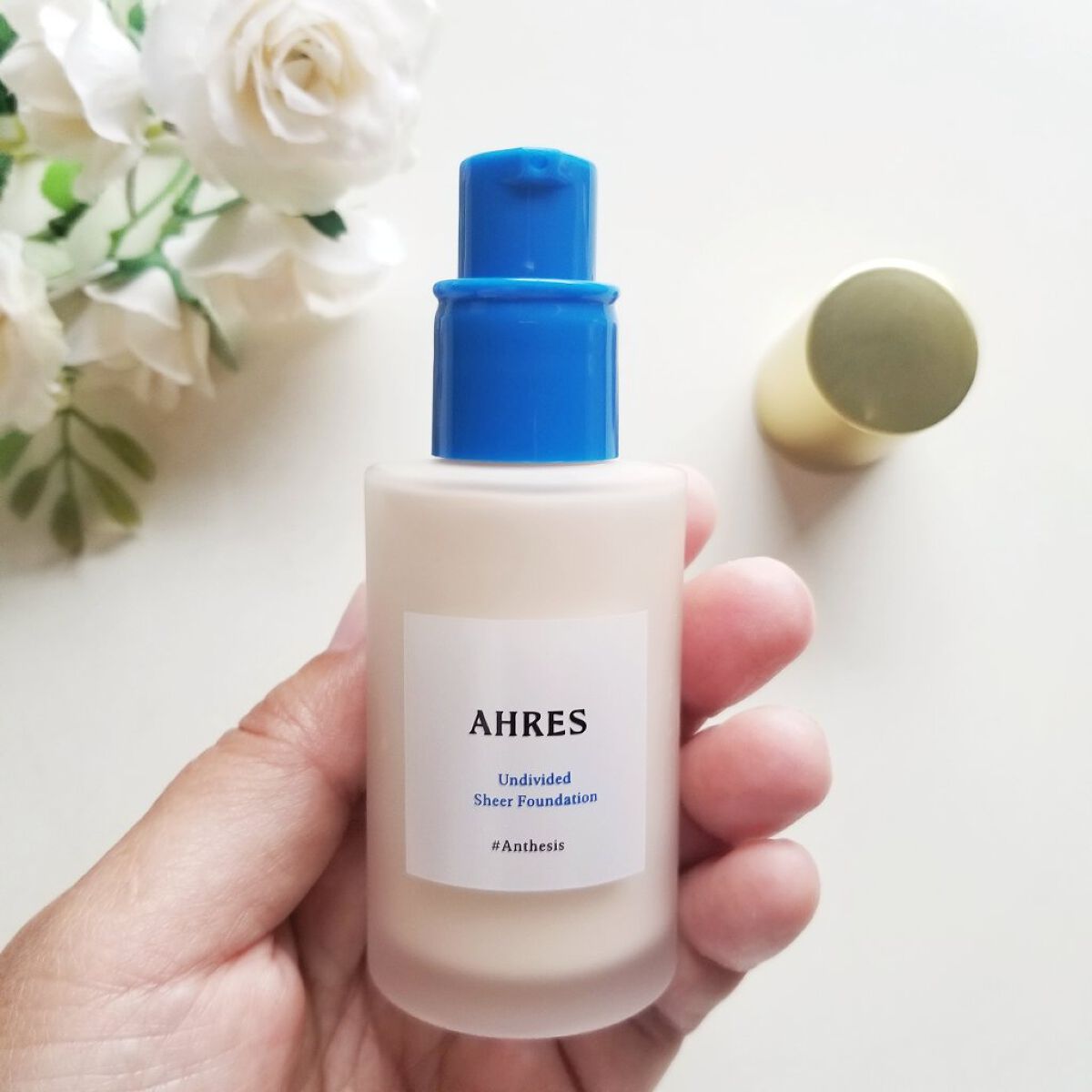 アンディヴァイデッド シアーファンデーション/アーレス/リキッドファンデーションを使ったクチコミ（3枚目）