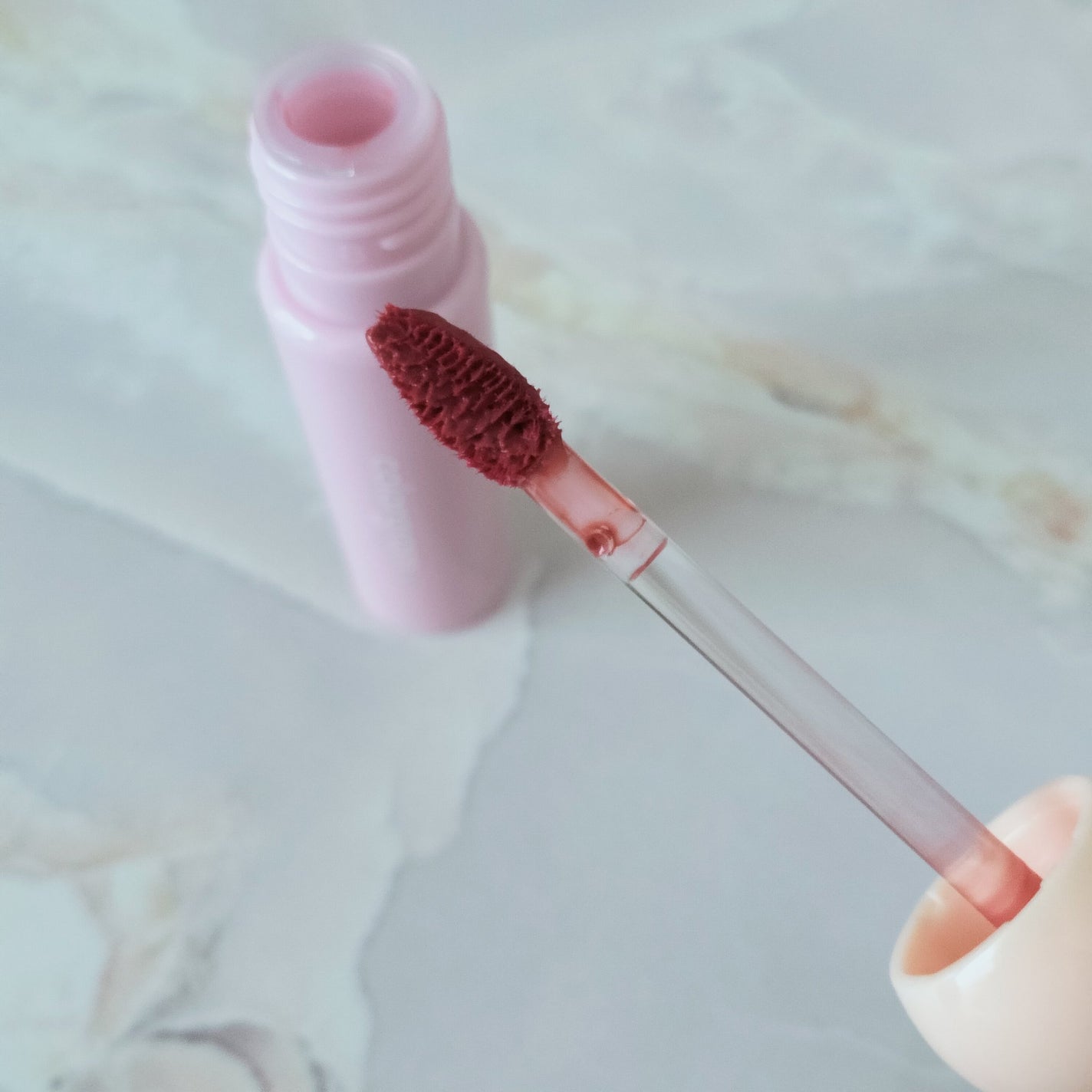 タンフルグラスティント/Colorgram/リップティントを使ったクチコミ(2枚目)