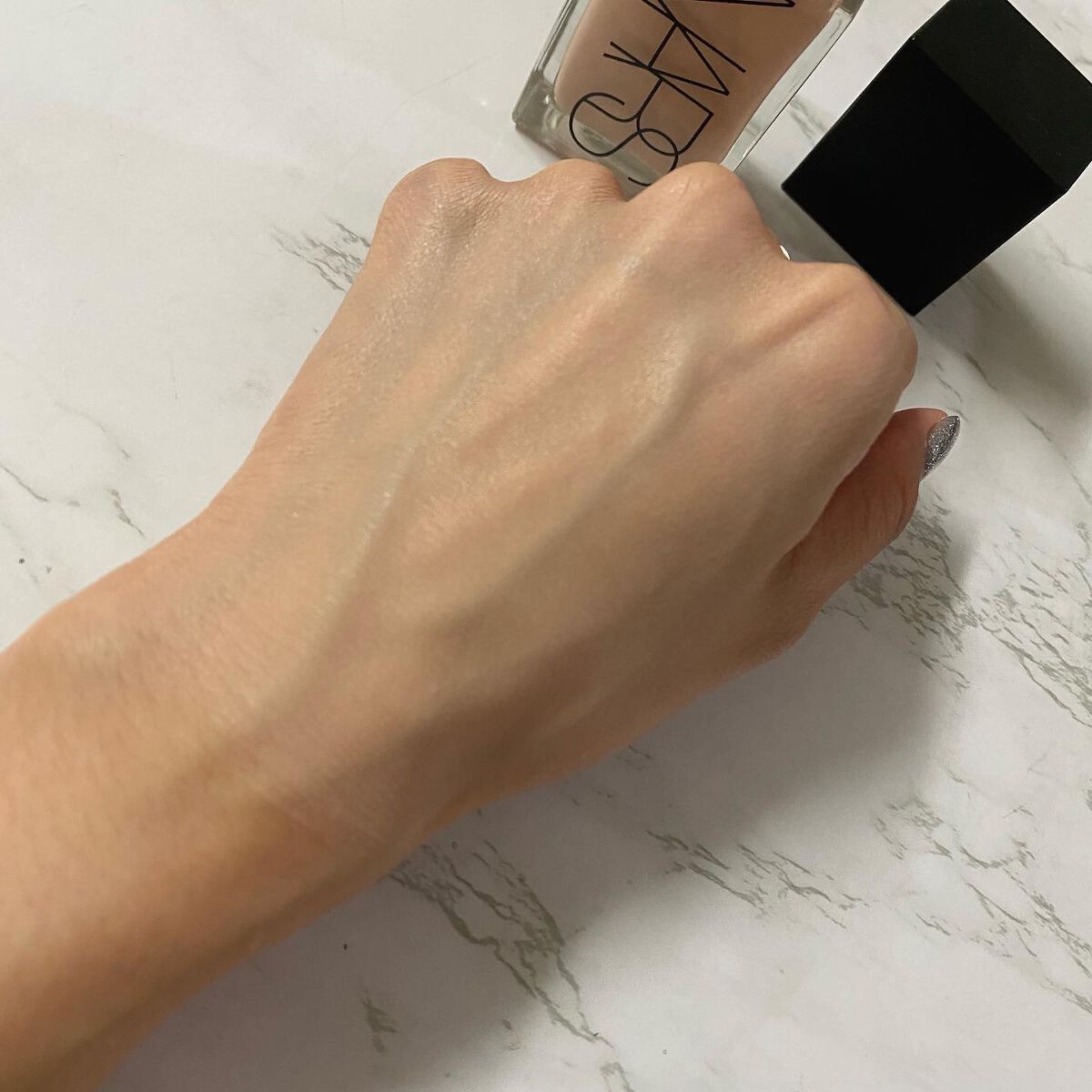 ライトリフレクティング ファンデーション/NARS/リキッドファンデーションを使ったクチコミ(5枚目)