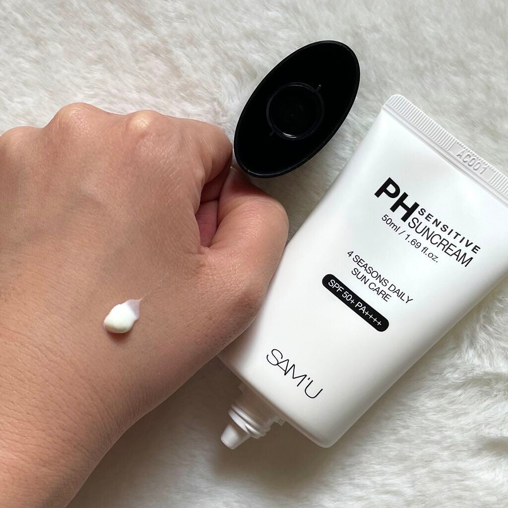 サミュ PHセンシティブサンクリーム/SAM'U/日焼け止めクリームを使ったクチコミ(2枚目)