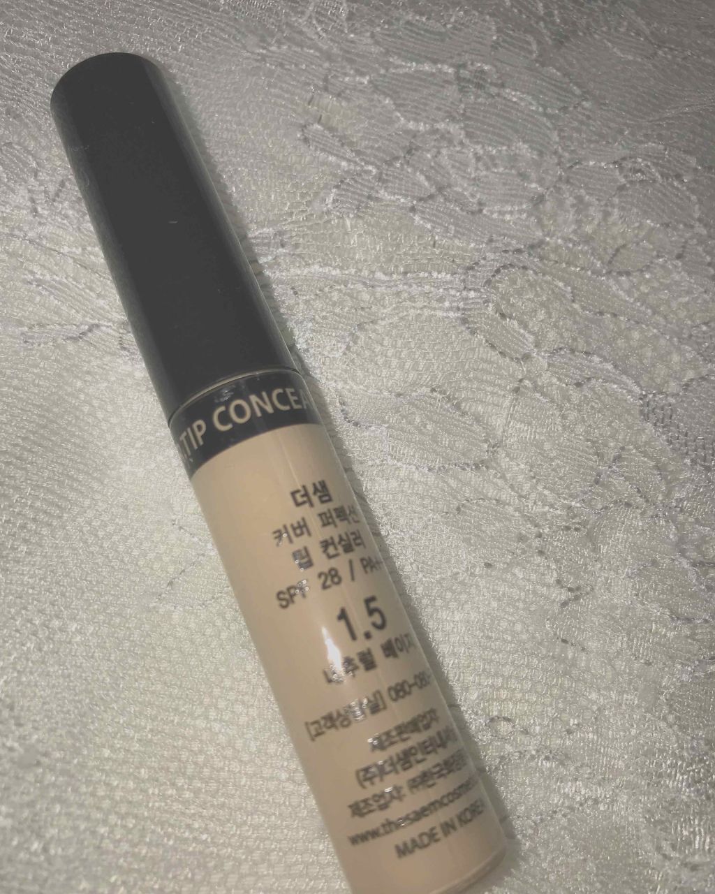 カバーパーフェクション チップコンシーラー/the SAEM/リキッドコンシーラーを使ったクチコミ(1枚目)