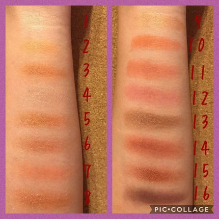 フォーチュンパレット/ColourPop/アイシャドウパレットを使ったクチコミ(3枚目)