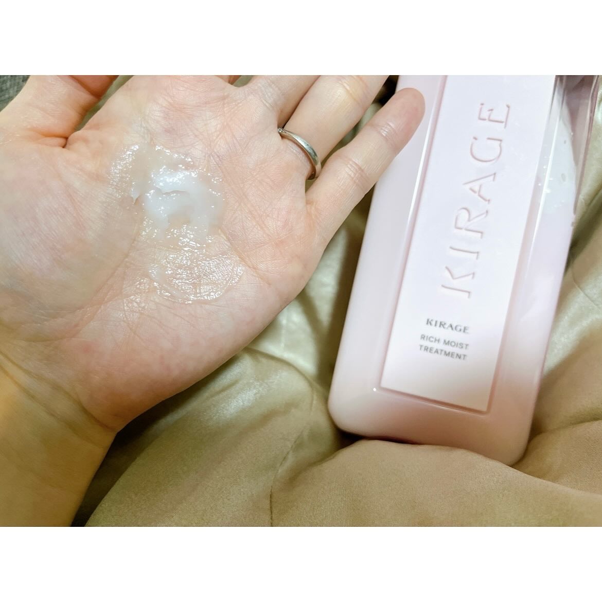 エンジェリックリング/キラージュ/洗い流すヘアトリートメントを使ったクチコミ（3枚目）