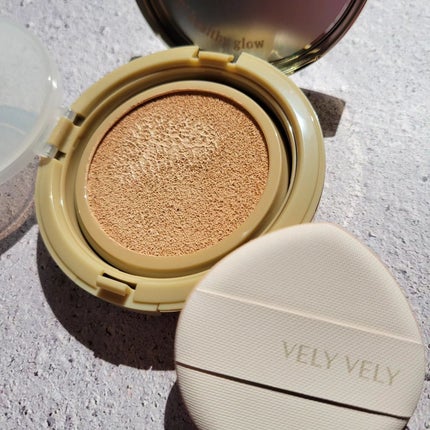 はちみつツヤ肌クッションファンデ/VELY VELY/クッションファンデーションを使ったクチコミ(5枚目)