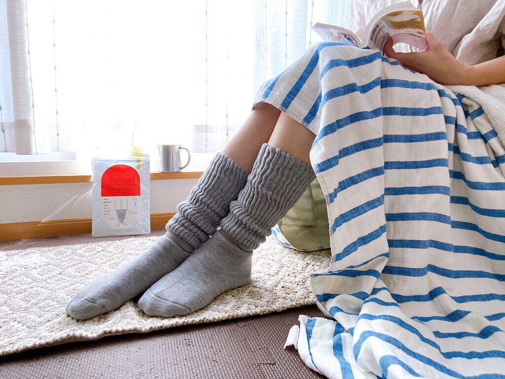 靴下サプリ まるでこたつ レディース ソックス/靴下サプリ/暖かい靴下を使ったクチコミ（1枚目）