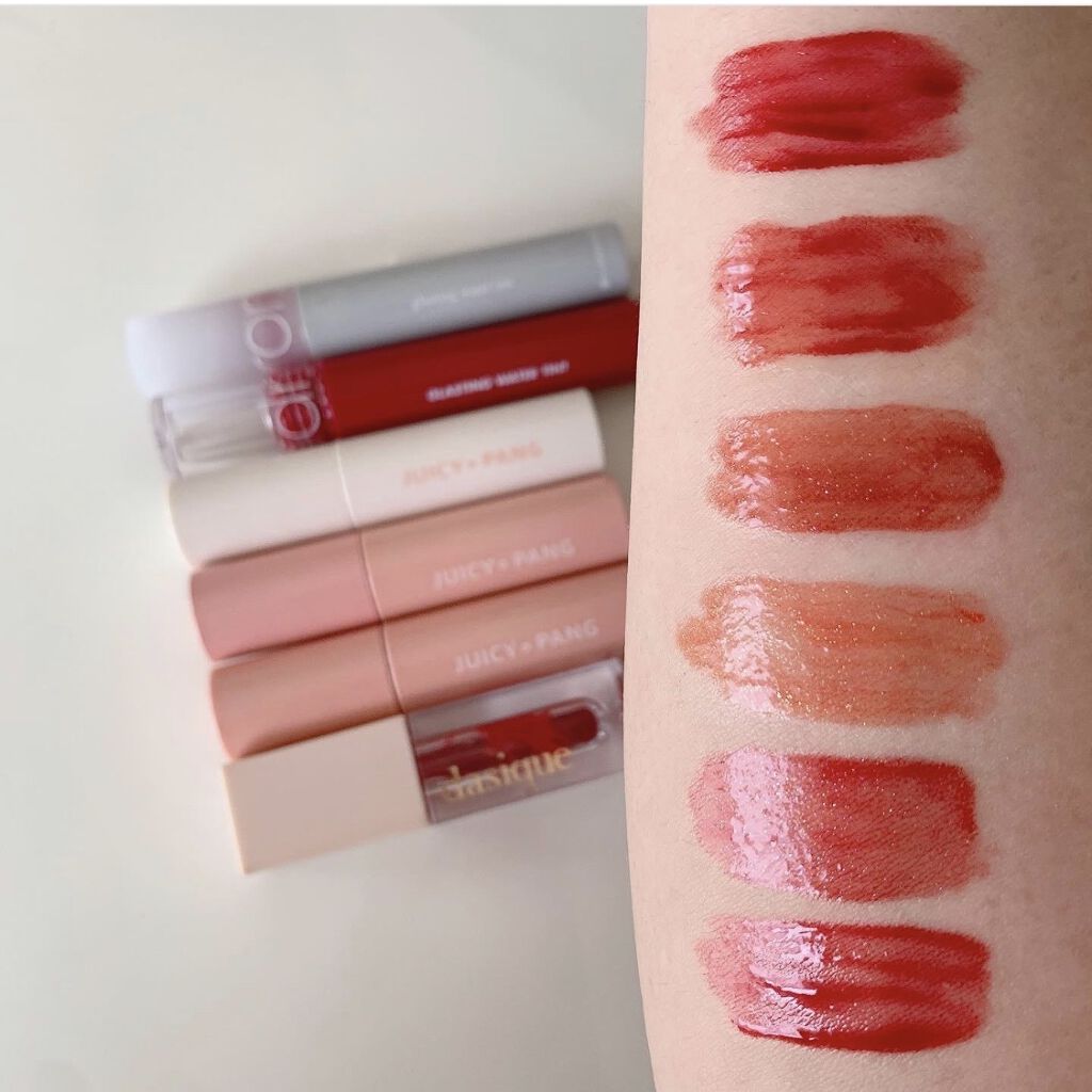 グラスティングウォーターティント/rom&nd/リップティントを使ったクチコミ（1枚目）