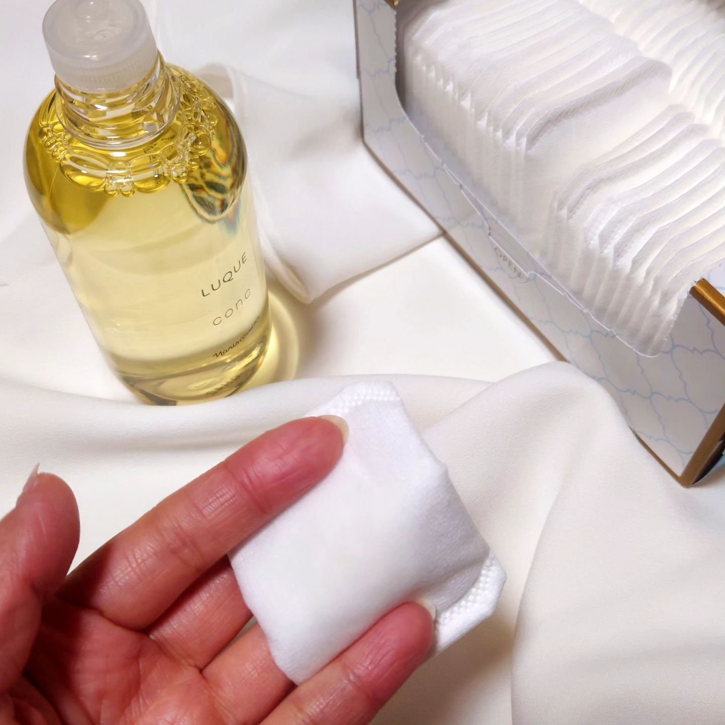 ルクエ コンク/ナリス化粧品/拭き取り化粧水を使ったクチコミ（3枚目）