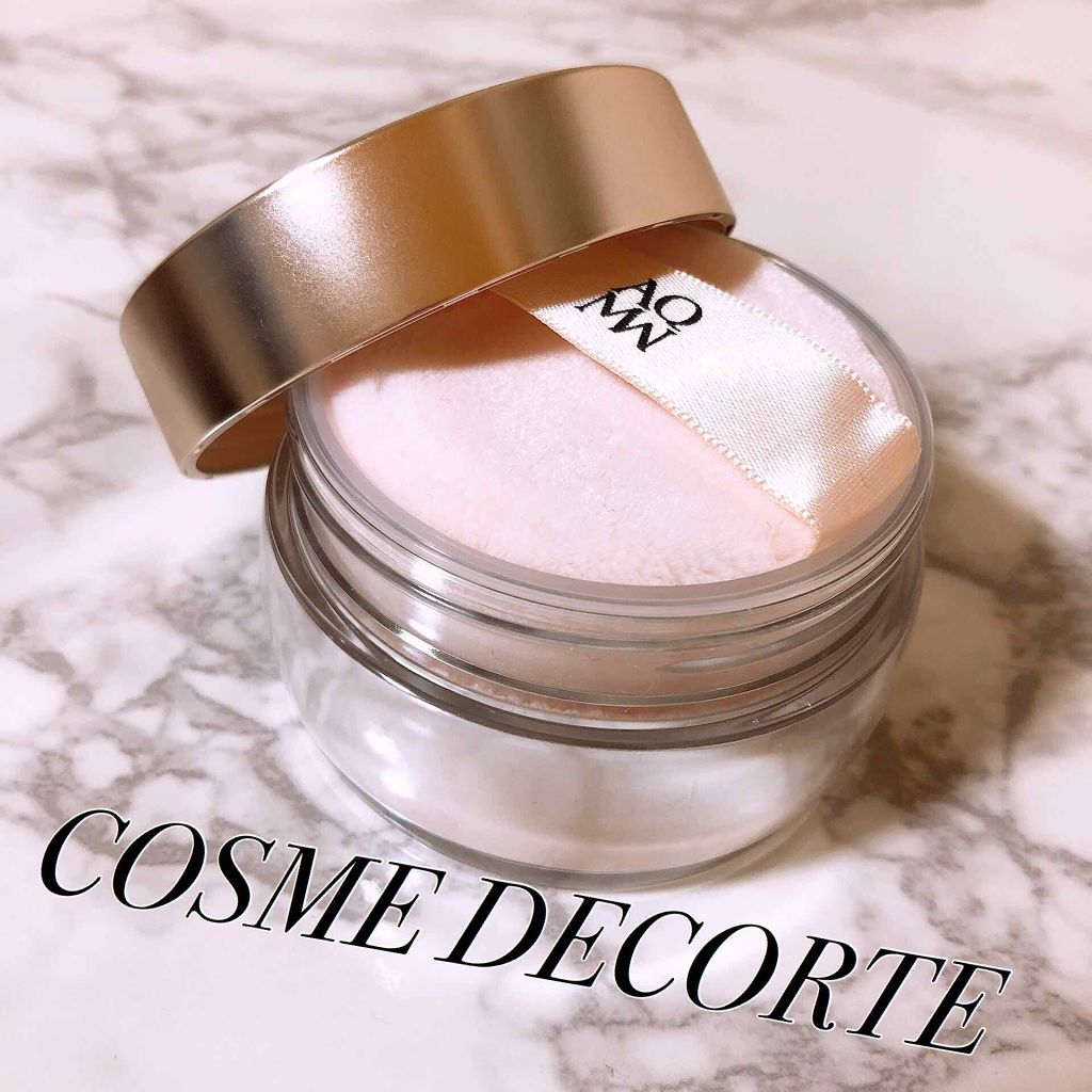 AQ MW フェイスパウダー/DECORTÉ/ルースパウダーを使ったクチコミ(1枚目)