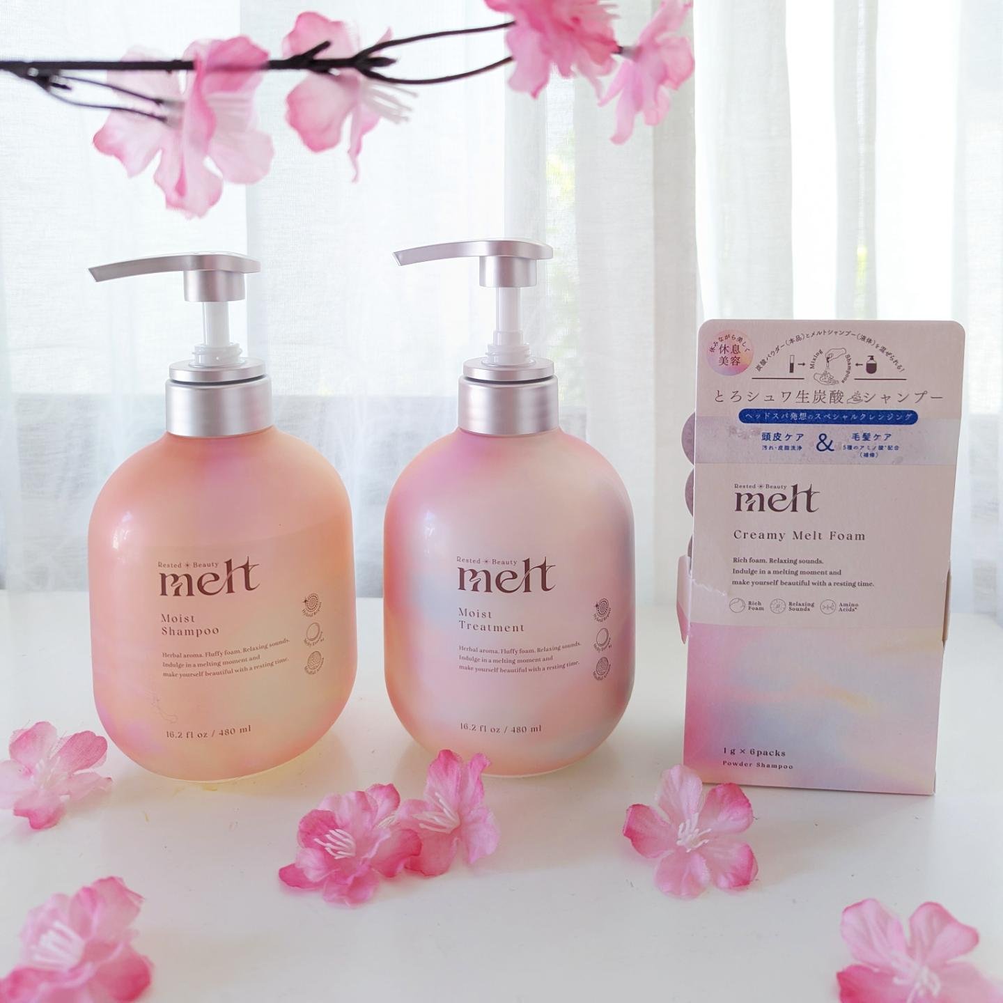 メルト モイストシャンプー／トリートメント/melt/市販シャンプーを使ったクチコミ（1枚目）