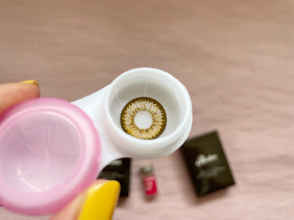 rodeo PINKY DEVIL/グラムレンズ/カラーコンタクトレンズを使ったクチコミ（2枚目）