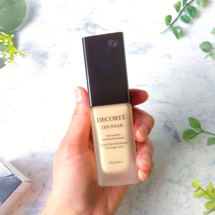 ゼン ウェア フルイド/DECORTÉ/リキッドファンデーションを使ったクチコミ(1枚目)