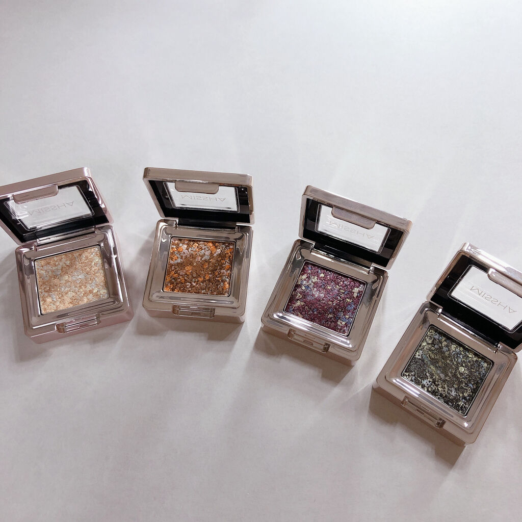 グリッタープリズム シャドウ/MISSHA/グリッターを使ったクチコミ（2枚目）
