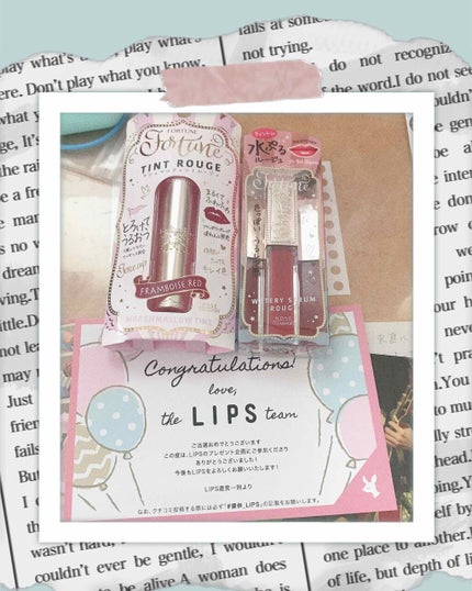 マシュマロティントルージュ/フォーチュン/リップティントを使ったクチコミ(1枚目)