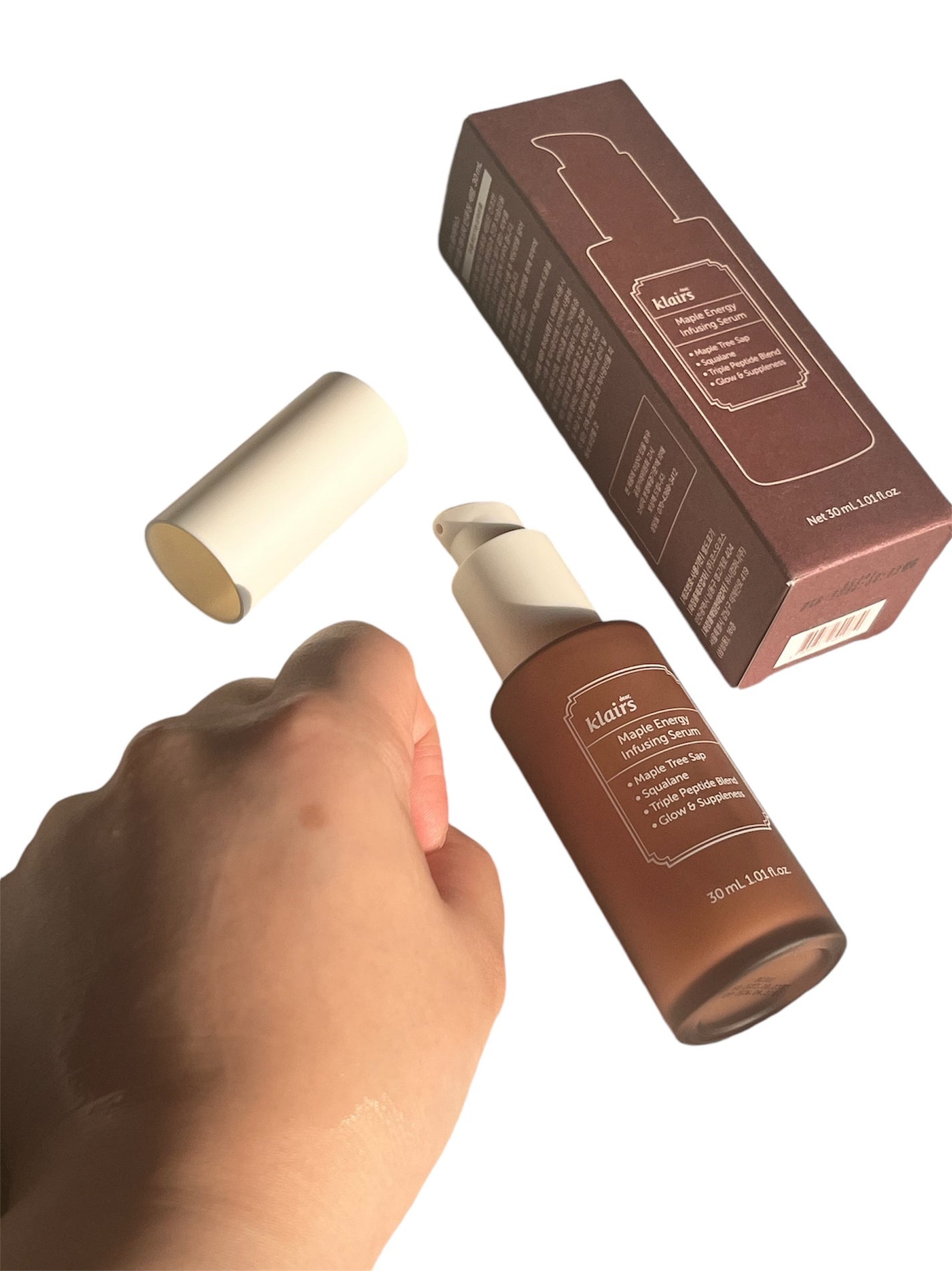 メープルエナジーインフュージングセラム/Klairs/美容液を使ったクチコミ(3枚目)