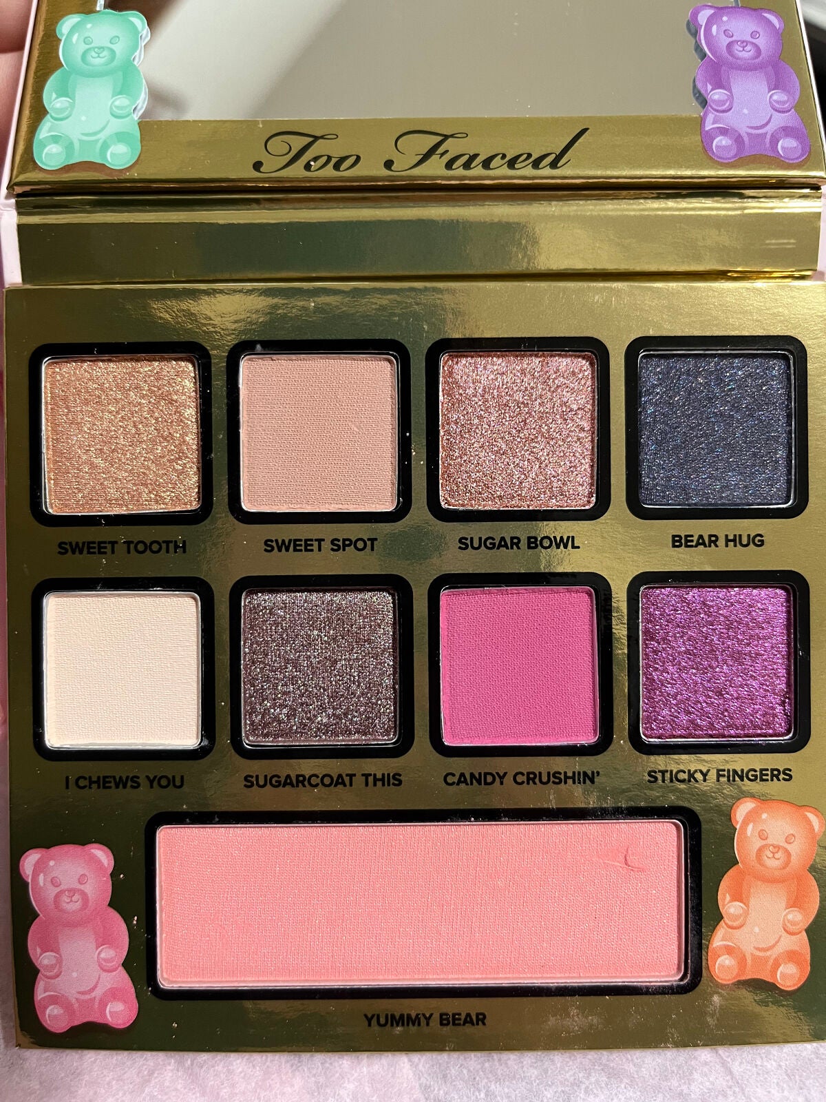 ヤミー ガミー メイクアップ コレクション /Too Faced/メイクアップキットを使ったクチコミ(4枚目)