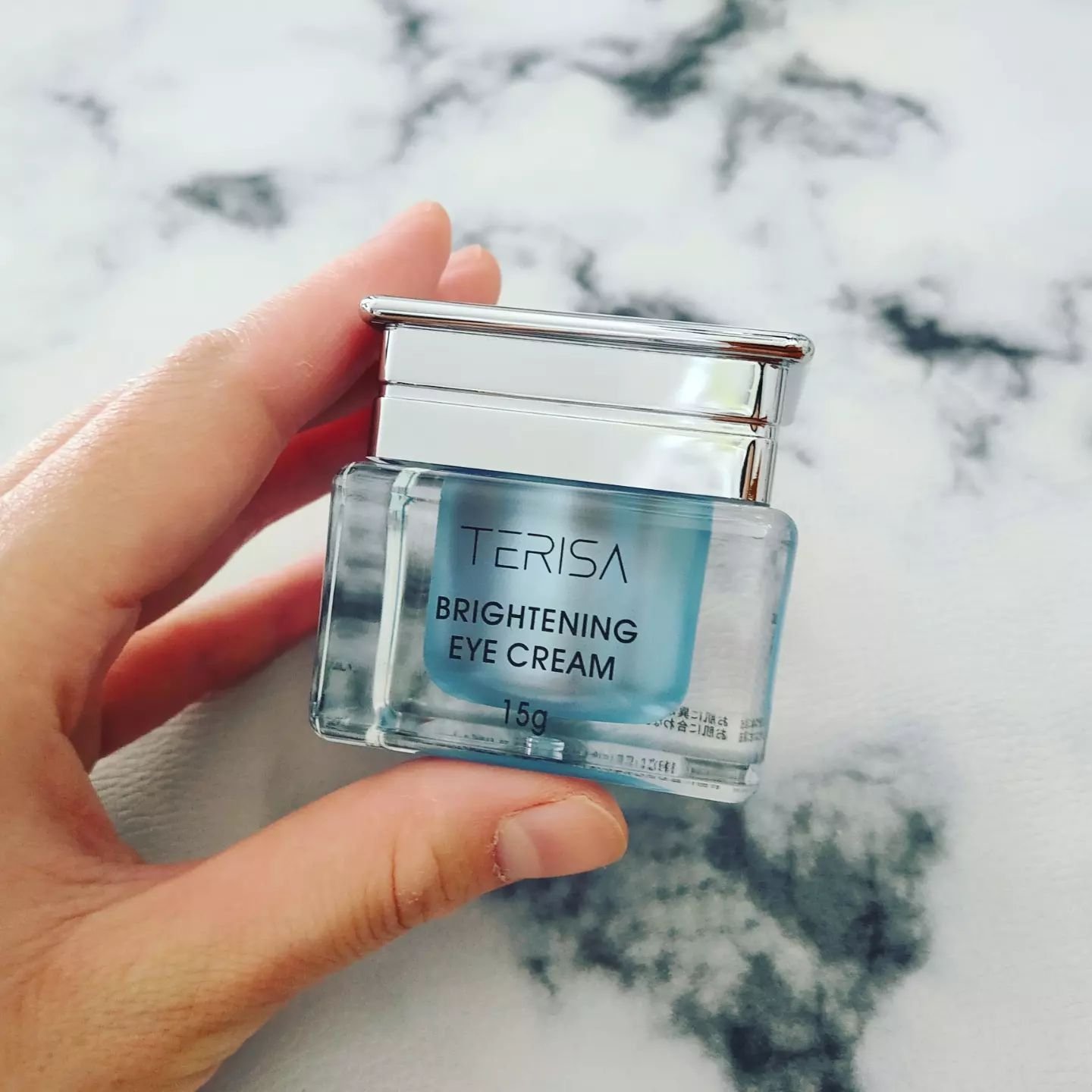 TERISA ブライトニングアイクリームのクチコミ「＜TERISA BRIGHTENING EYE CREAM＞を愛用中♪

アイスプラント原液や.....」（2枚目）