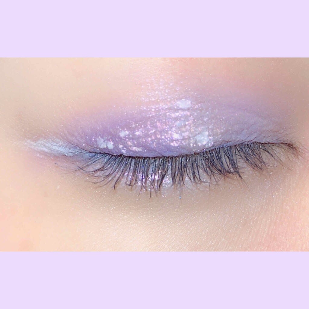 さきぱんだ🐼中国コスメ🎋💜 on LIPS 「中国コスメメイク【色素うすめ🤍パープルメイク💜】今回は、以前に..」(3枚目)