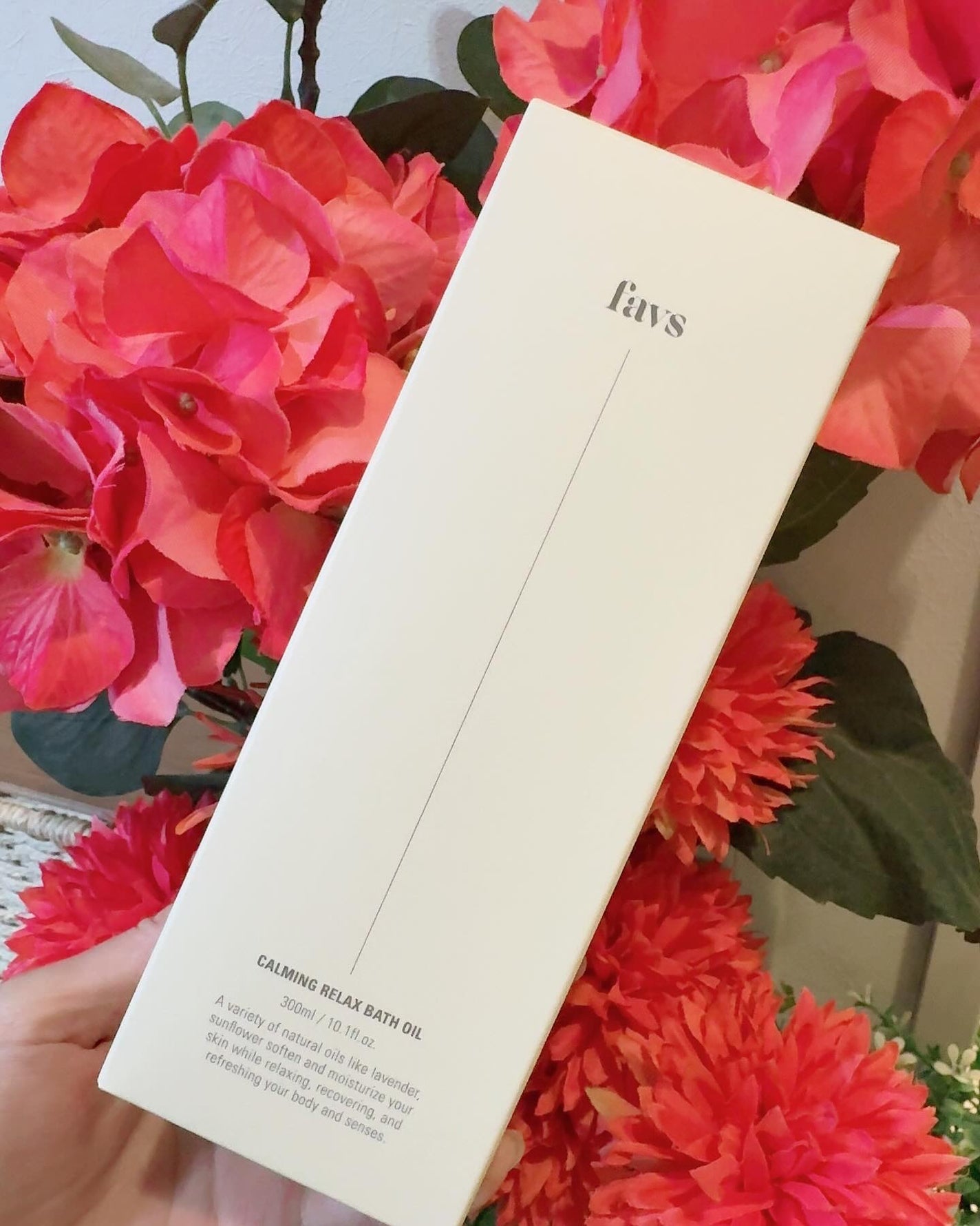 カーミングリラックスバスオイル/favs/保湿系入浴剤を使ったクチコミ(1枚目)