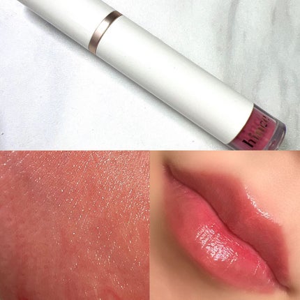 ムードインハンサーウォーターリキッドグロウ/hince/口紅を使ったクチコミ(5枚目)