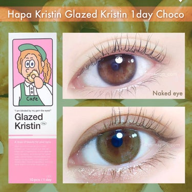 Glazed Krirtin/Hapa kristin/カラーコンタクトレンズを使ったクチコミ（2枚目）