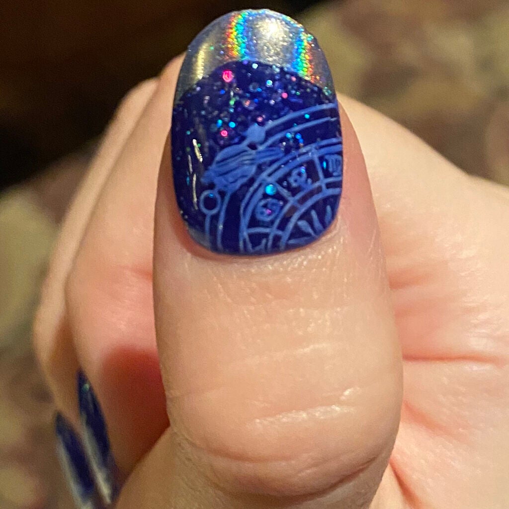 ジェルネイル(ライト対応)/セリア/ジェルネイルを使ったクチコミ(5枚目)