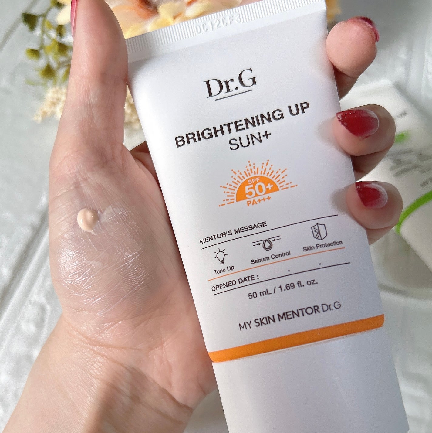 ブライトニングアップサンプラス/Dr.G/日焼け止めクリームを使ったクチコミ(4枚目)