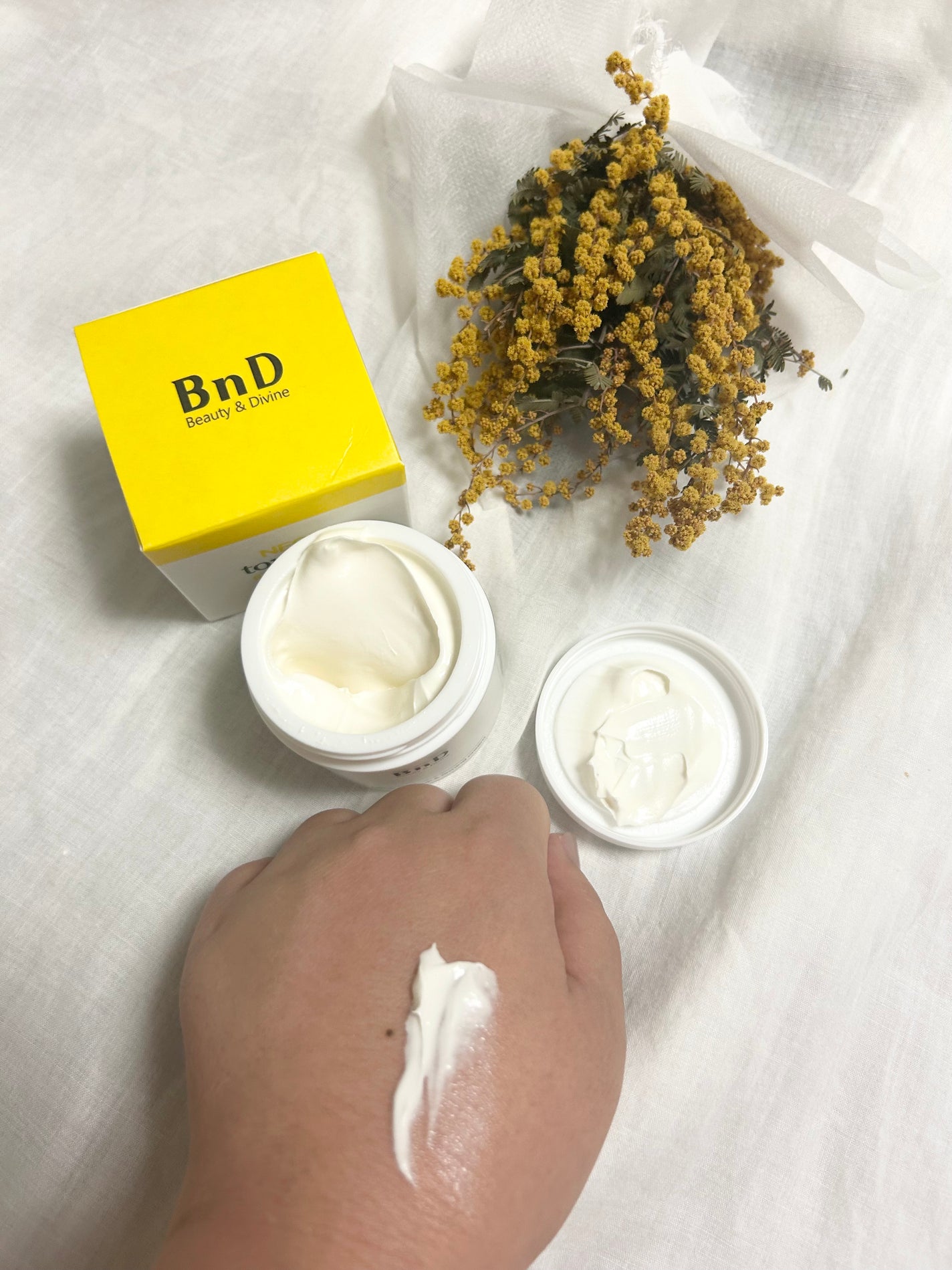 BnD ネックアイロン トーンアップ クリーム/BnD/ネック・デコルテケアを使ったクチコミ(2枚目)