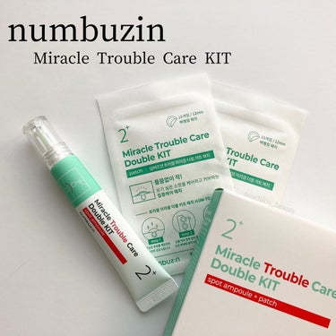 numbuzin 2番 奇跡のトラブルケアWキットのクチコミ「numbuzin　『Miracle Trouble Care KIT』
¥ 2,430 (Qo.....」（1枚目）