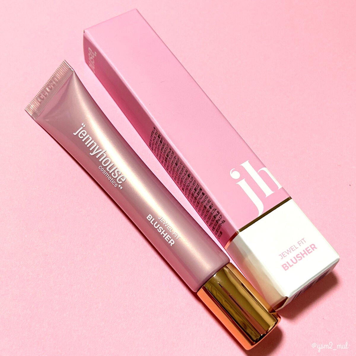 ジュエル フィット ブラッシャー/jenny house/リキッドチークを使ったクチコミ(6枚目)