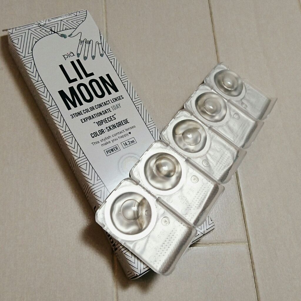 LIL MOON 1day/LILMOON/ワンデー(1DAY)カラコンを使ったクチコミ(1枚目)