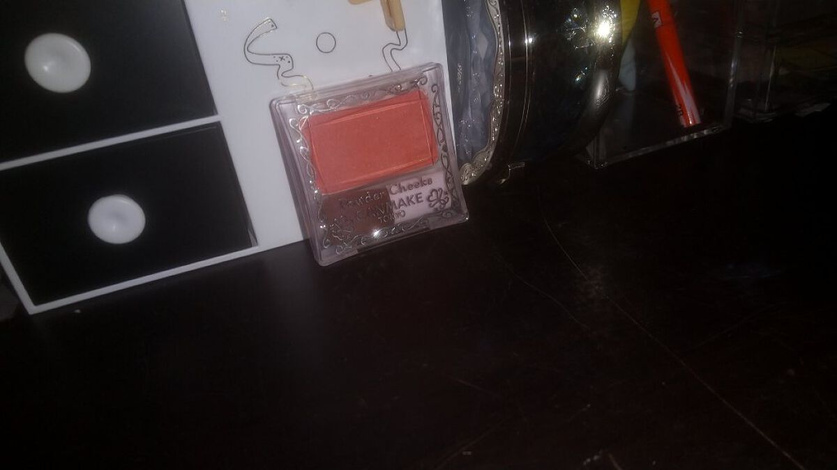 【旧品】パウダーチークス/キャンメイク/パウダーチークを使ったクチコミ（1枚目）