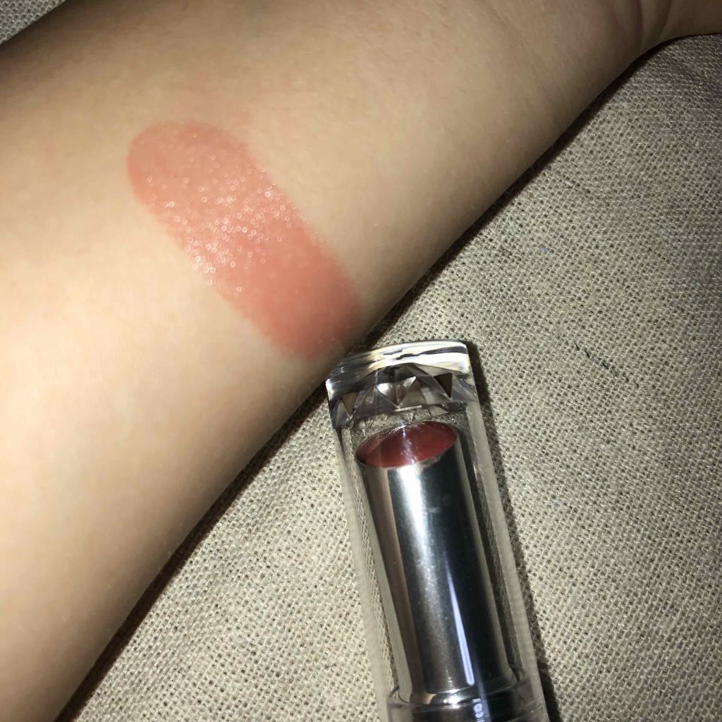 ラスティンググロスリップ/CEZANNE/口紅を使ったクチコミ（3枚目）