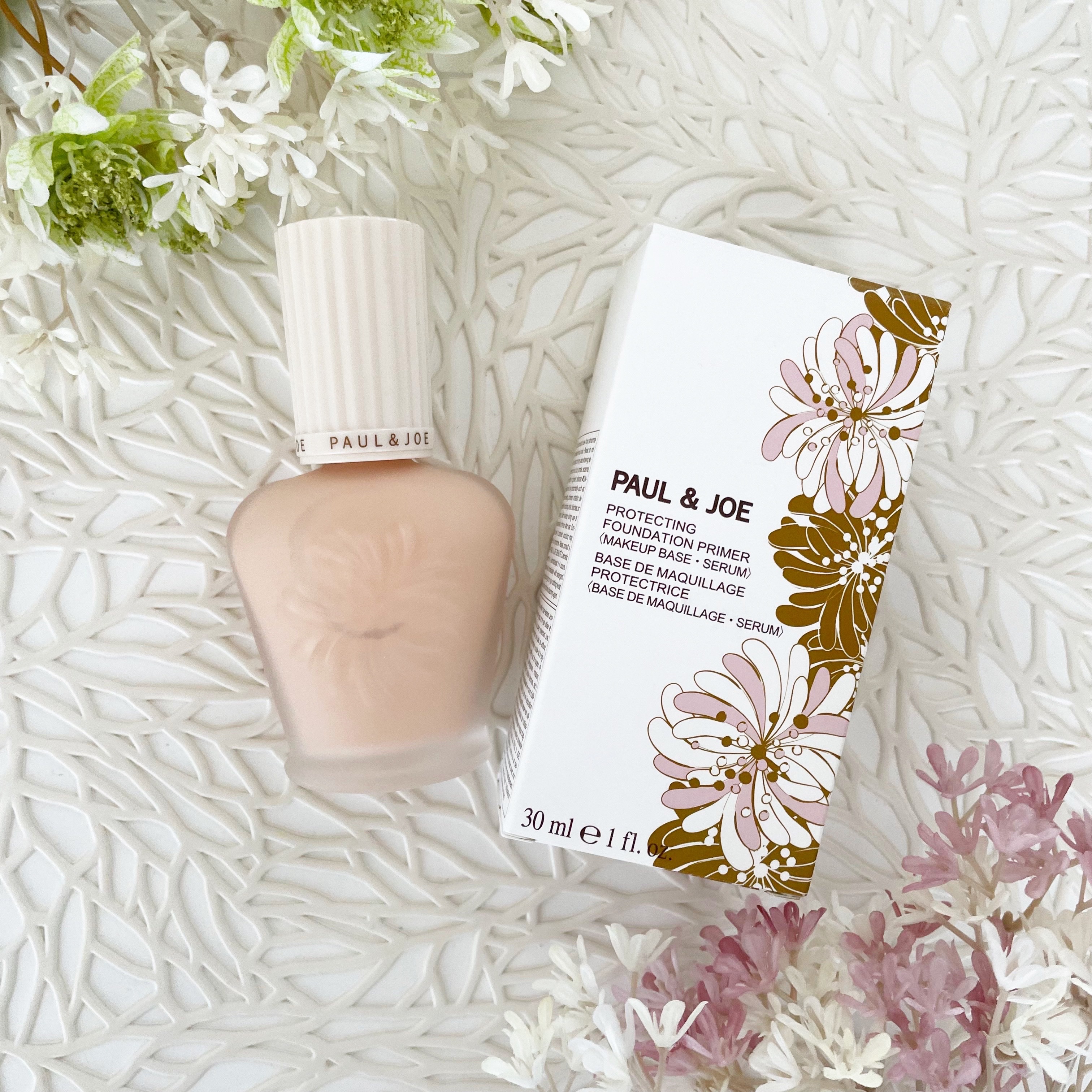 プロテクティング ファンデーション プライマー		 01 ドラジェ/PAUL & JOE BEAUTE/化粧下地を使ったクチコミ（1枚目）