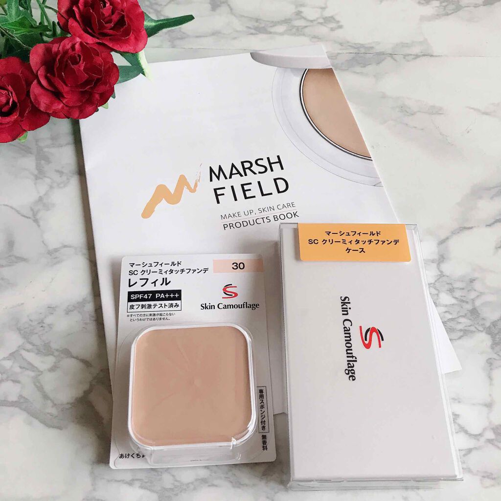 マーシュ・フィールド マーシュフィールド SC クリーミィタッチファンデのクチコミ「マーシュフィールド SC クリーミィタッチファンデーション✨


マーシュ・フィールドの.....」（2枚目）