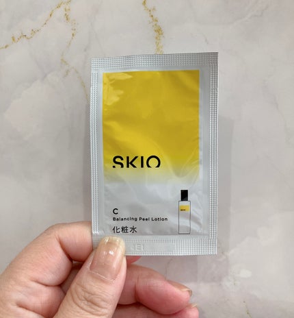 SKIO スキオVCバランシングピールローションのクチコミ「SKIO
スキオVCバランシングピールローション
サンプル
SKIO様からいただきました♡
.....」(1枚目)