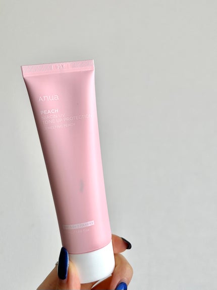 桃ナイアシン UVトーンアッププロテクション/Anua/化粧下地を使ったクチコミ(4枚目)